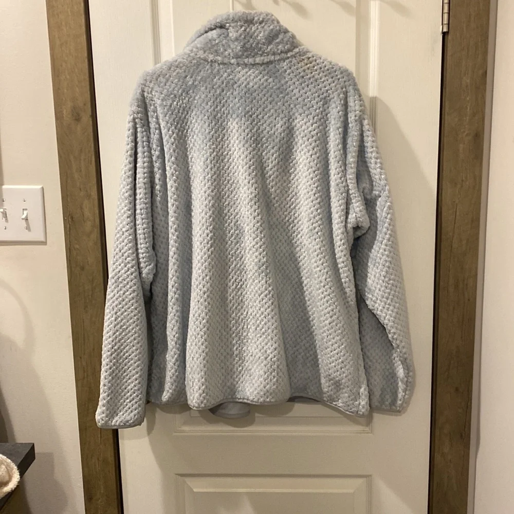 Lightly used Columbia Fire SidII Full Zip Fleece in size 2xl Cirris Gray - Picture 3 of 5